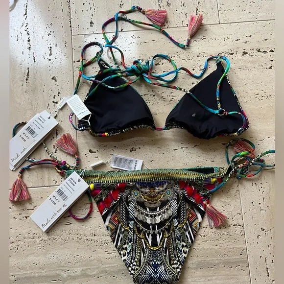 Camilla Multicolor Tribal Print Bikini